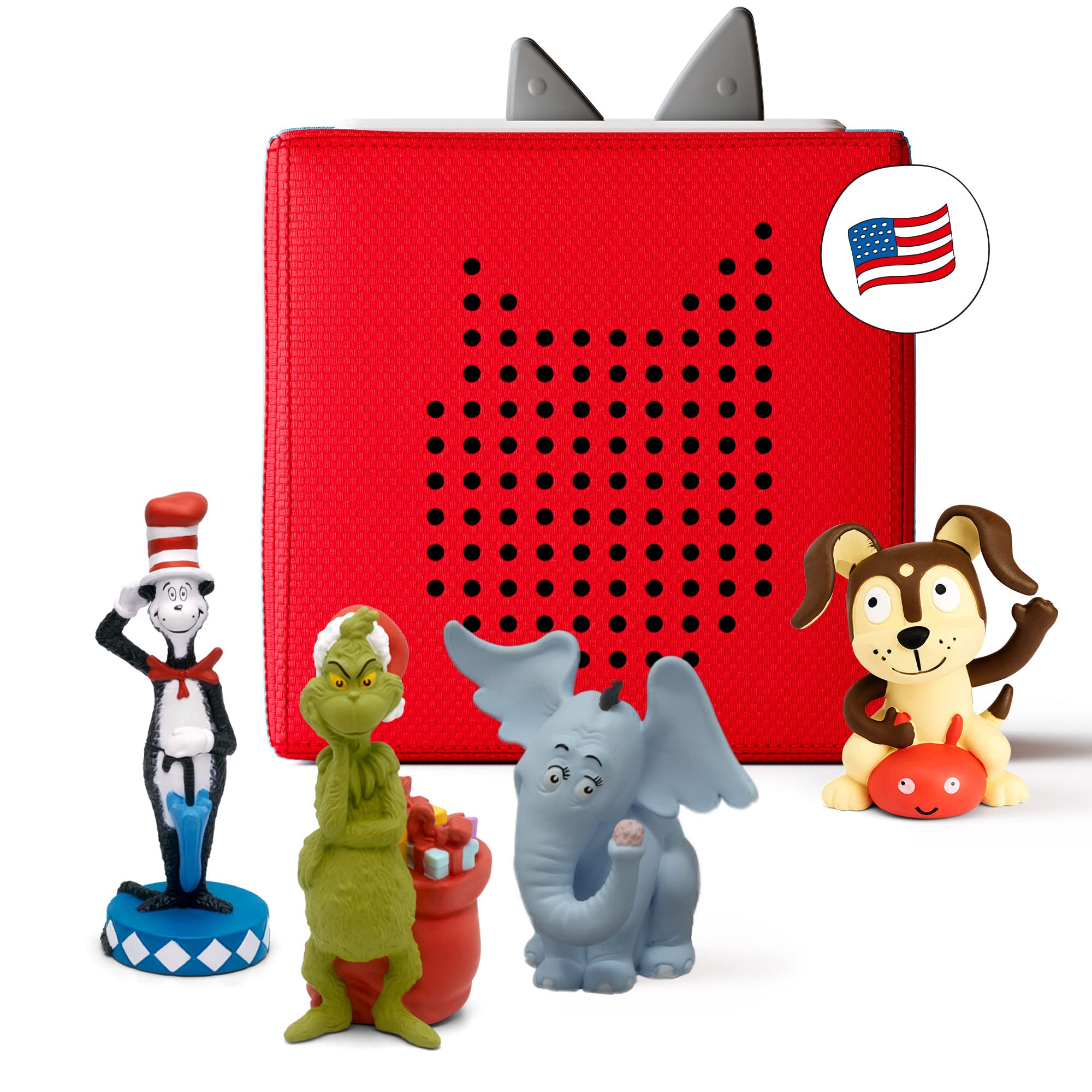 Amazon.com: Toniebox 1 Audio Player Dr. Seuss Bundle - Listen